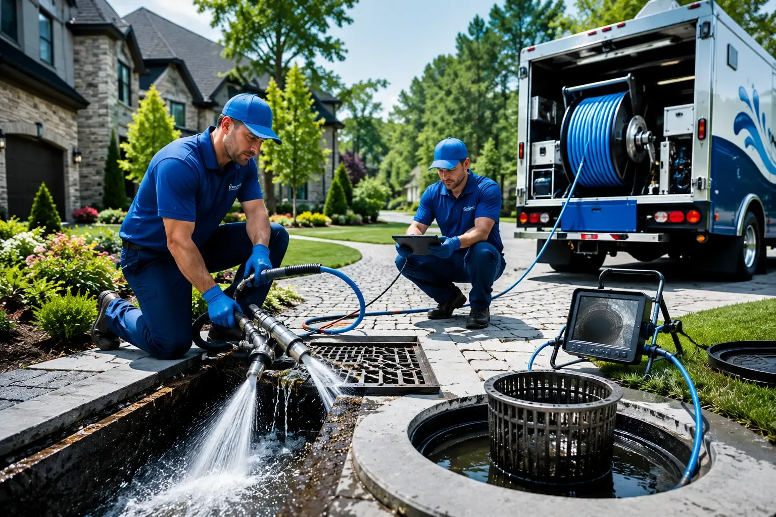 Local outdoor drain cleaning professionals in Urbandale, IA